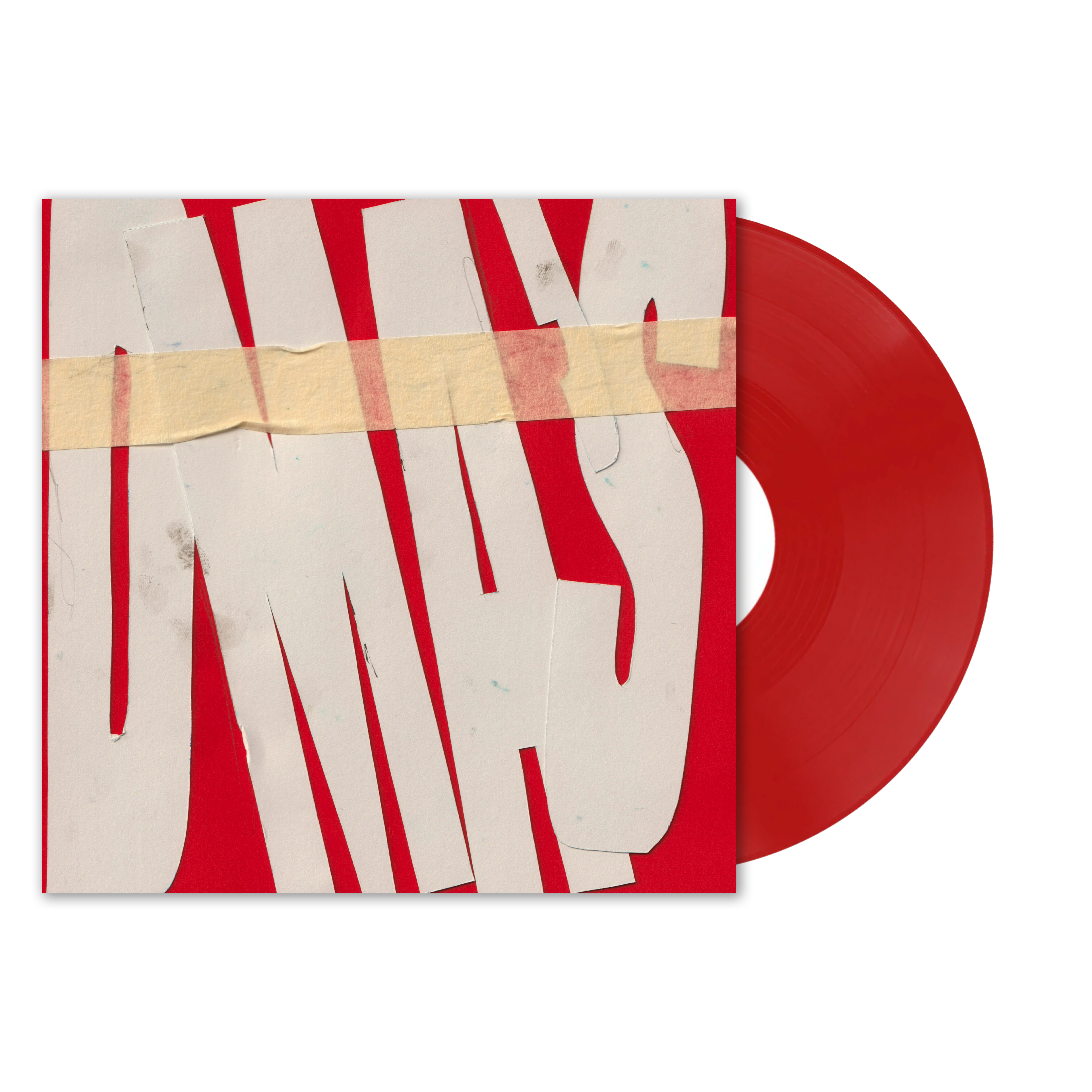 DMA'S red vinyl front view.