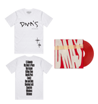 DMA'S TRACKLIST TEE + RED VINYL