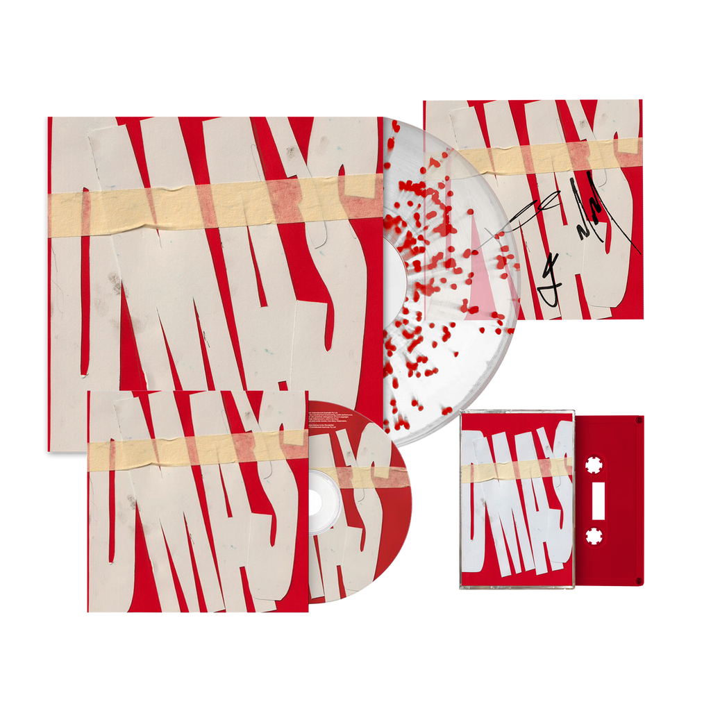 DMA'S CD + CLEAR VINYL SPLATTER SPECIAL EDITION + CASSETTE + SIGNED INSERT
