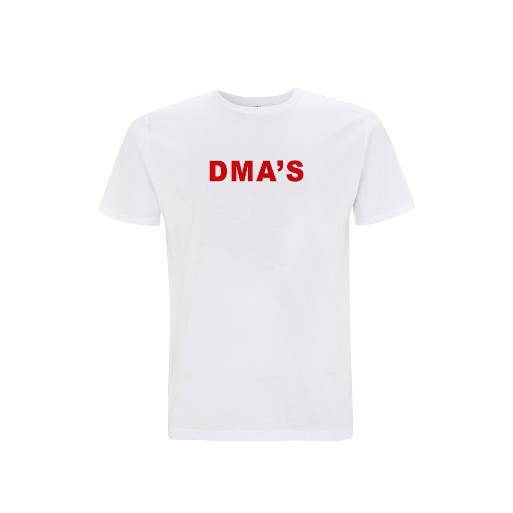 White Logo Tee